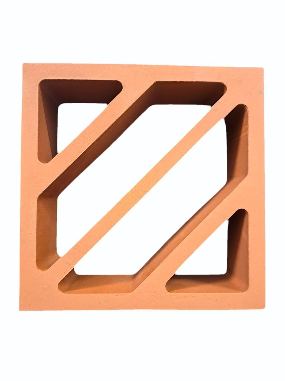 Zebra terracotta jali / Zebra Breeze Block